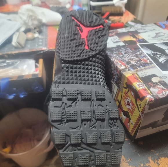 Air jordan 9 retro boot NRG "Olive" mens size 13 - Picture 3 of 8